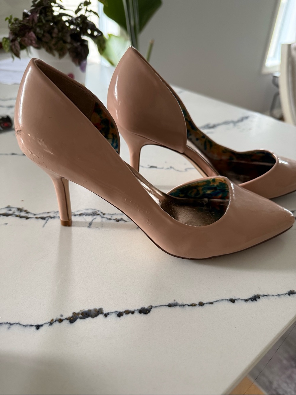 Madden Girl Blush Patent Pointed-Toe Heels